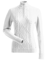 Women's Alpenglow 1/4 Zip Sweater - White