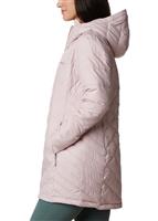 Women's Heavenly Long Hooded Jacket - Mineral Pink