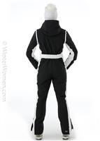 Gabriella Stretch Snow Suit - Black / White - Nils Gabriella Stretch Snow Suit - WinterWomen.com                                                                                                    