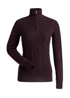 Michelle Sweater - Mahogany - Nils Michelle Sweater - WinterWomen.com                                                                                                               