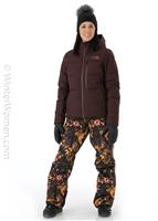 Women's Heavenly Down Jacket - Root Brown Heather - Women's Heavenly Down Jacket - Winterwomen.com                                                                                                        