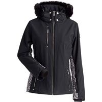 Nils Cosette Faux Fur Parka - Women's - Black / Animal Print