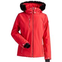 Nils Cosette Faux Fur Parka - Women's - Red / Red