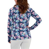 Women's Discover Crew Baselayer Top - Floral It! (21128) - Obermeyer Women's Discover Crew Baselayer Top - WinterWomen.com