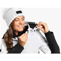 Women's Snowcloud Jacket - White / Black - Women's Snowcloud Jacket                                                                                                                              