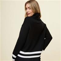 Women's Altitude Turtleneck Sweater - Black