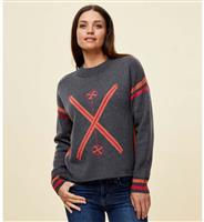 Women's Traverse Pullover Sweater - Charcoal