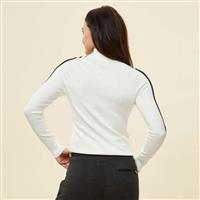 Women's Cirque 1/4 Zip Base Layer Top Sweater - Snow