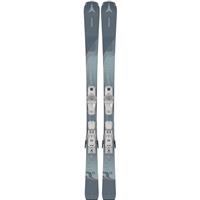 Women's Cloud Q11 Skis with System Bindings - Grey / Kakhi