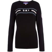 Women's Ski Sweater - Black / Gray / Charcoal