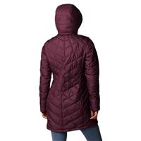 Women's Heavenly Long Hooded Jacket - Marionberry (616)