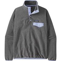 Women's Lightweight Synchilla Snap-T Pullover - Nickel w/Pale Periwinkle (NLPE)