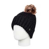 Women's Roxy Blizzard Beanie - True Black (KVJ0)