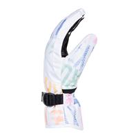 Women's Roxy Jetty Gloves - Bright White Sapin (WBB6)