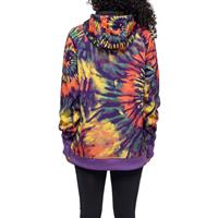 Women's Bonded Fleece Pullover Hoody - Grateful Dead Tie Dye