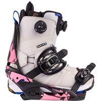 Women's Lexa Re:Flex Snowboard Bindings - Pink / Black