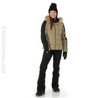 Women's Falline GTX Infinium No Faux Fur Down Jacket - Cashmere -                                                                                                                                                       