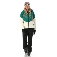 Women's Alphelia Jacket - Emerald Snow