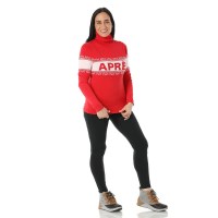 Women's Apres Beanie - Racing Red