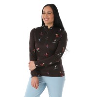 Women's Multi Skiers Black Top