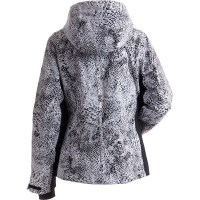 Women's Arlberg Print Jacket - Snow Leopard Print / Black