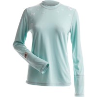 Women's Christina Crew - Mint / Silver Thread