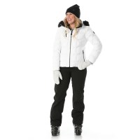 Women's Megeve Faux Fur Jacket - White