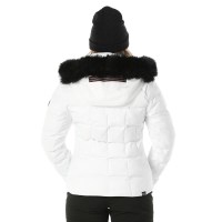 Women's Megeve Faux Fur Jacket - White