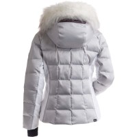 Women's Megeve SP Faux Fur Jacket - Silver / White