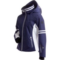 Women's Meribel Jacket - Navy / White