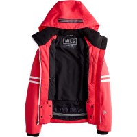 Women's Meribel Jacket - Poppy / White