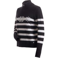 Women's Sailor 1/4 Zip Sweater - Black