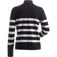 Women's Sailor 1/4 Zip Sweater - Black