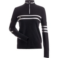 Women's Slopeside 1/4 Zip Sweater - Black