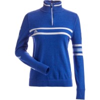 Women's Slopeside 1/4 Zip Sweater - Royal Blue