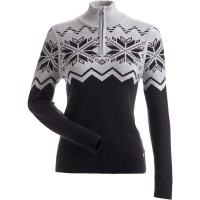 Women&#39;s Snowflake 1/4 Zip Sweater