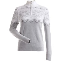 Women&#39;s Snowflake 1/4 Zip Sweater