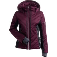 Women's St Anton Jacket - Plum / Black