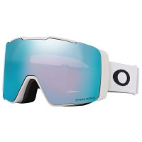 Line Miner Pro M Goggle - Matte White Frame w/ Prizm Sapphire Irid & Prizm Iced Irid Lens (OO7137-07)