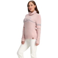 Women's Apres Vous Turtleneck - Powder Pink