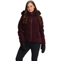 Women's Bombshell Luxe Jacket - Cabernet