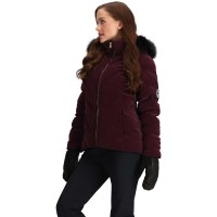 Women's Bombshell Luxe Jacket - Cabernet