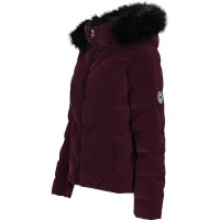 Women's Bombshell Luxe Jacket - Cabernet