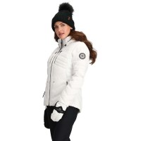 Women's Devon Down Jacket - White Zebra