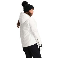 Women's Devon Down Jacket - White Zebra