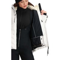 Women's Devon Down Jacket - White Zebra