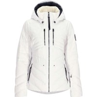 Women's Devon Down Jacket - White Zebra