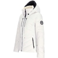 Women's Devon Down Jacket - White Zebra