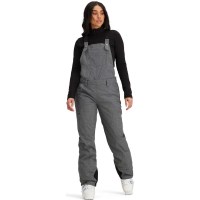 Women's Malta Bib Overalls - Charcoal