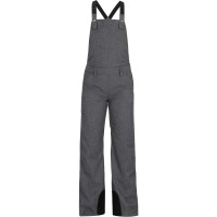 Women's Malta Bib Overalls - Charcoal